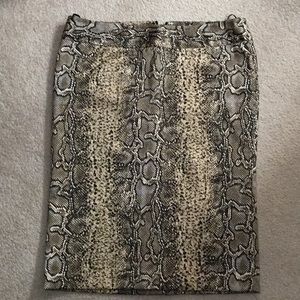 Original Dolce and Gabbana Animal print skirt